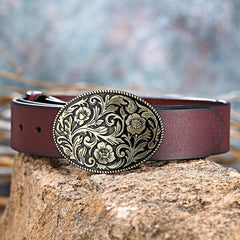 Western Cowboy Style Belt Buckle 2 Colors