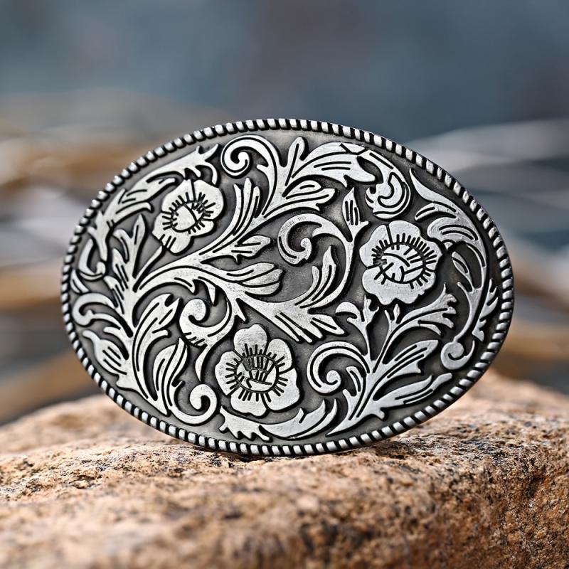 Western Cowboy Style Belt Buckle 2 Colors