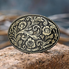 Western Cowboy Style Belt Buckle 2 Colors