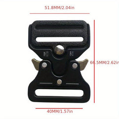Tactical Quick Release Metal Belt Buckle