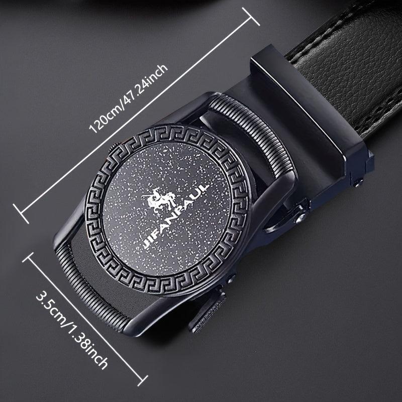 Men's PU Leather Buckle Belt for Outdoor Party Travel
