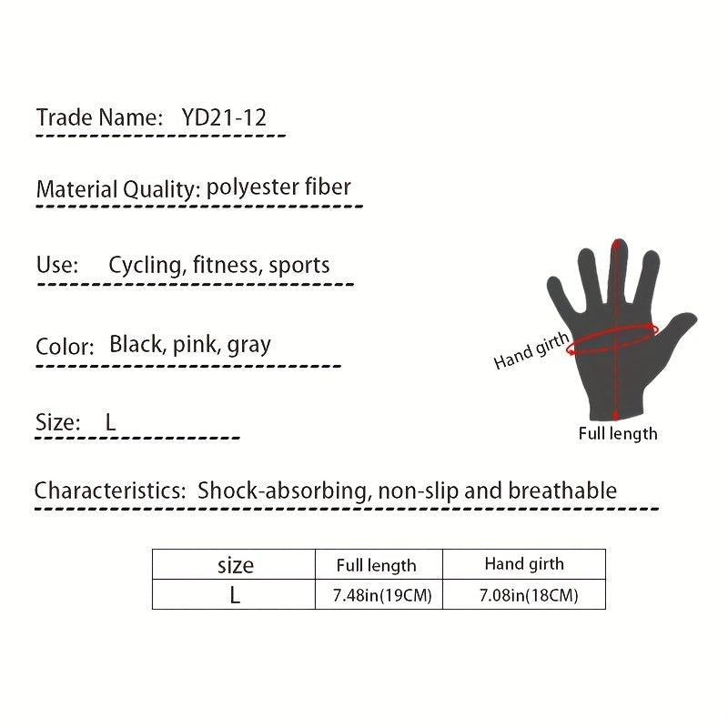 Adjustable Sport Training Gloves - Half Finger Anti Slip Gloves
