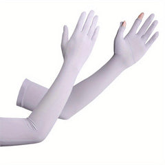 Mesh Breathable Long Gloves Sunscreen Cycling Sports Accessories