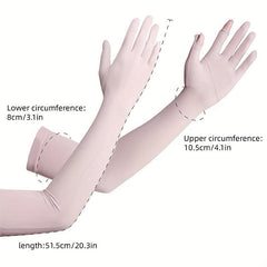 Mesh Breathable Long Gloves Sunscreen Cycling Sports Accessories