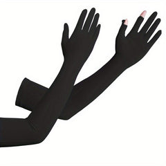 Mesh Breathable Long Gloves Sunscreen Cycling Sports Accessories