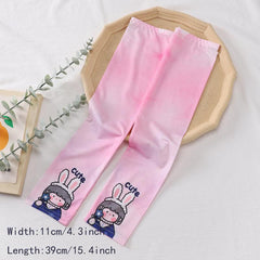 Cartoon Girl Print Ice Sleeves UV Protection Long Sleeves