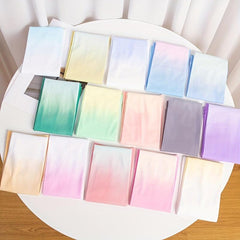 Gradient Ice Sleeves Breathable Sunscreen UV Protection Gloves