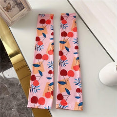 Cartoon Print Ice Sleeve Women's Sunscreen UV Protection Arm Gloves