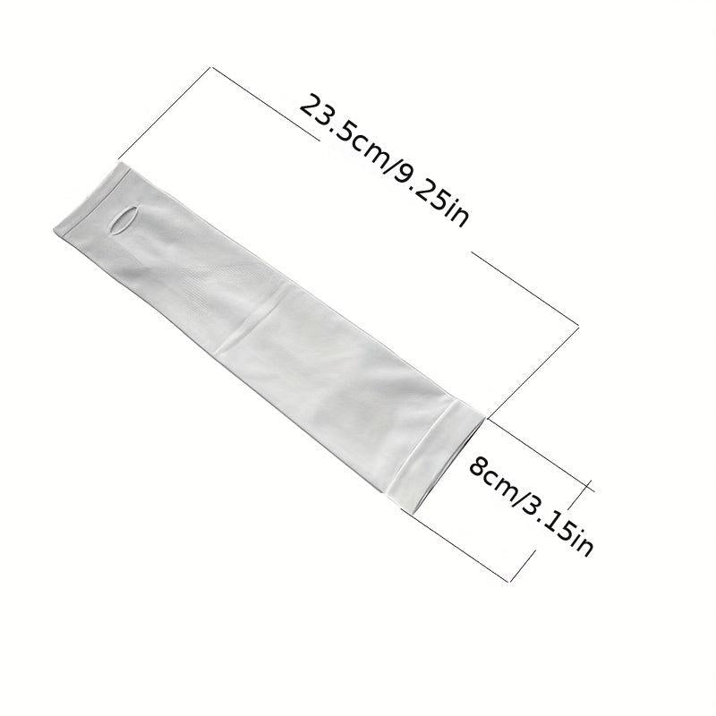 Solid Ice Sleeves Unisex Sunproof Driving Gloves UV Protection Cycling Gloves