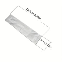 Solid Ice Sleeves Unisex Sunproof Driving Gloves UV Protection Cycling Gloves