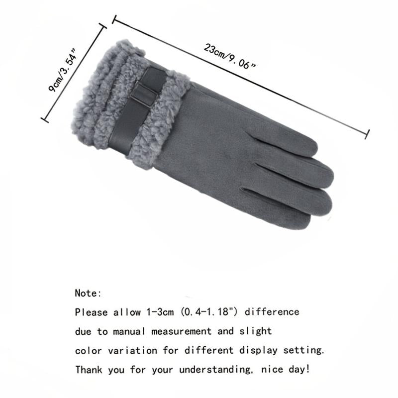 Women's Winter Windproof Touch Screen Gloves