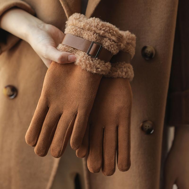Women's Winter Windproof Touch Screen Gloves