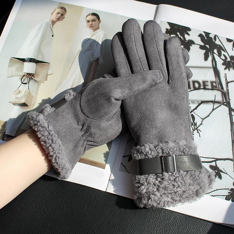 Women's Winter Windproof Touch Screen Gloves