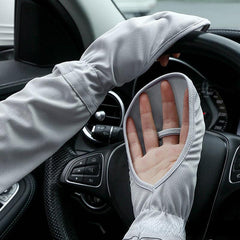 Thin Sunproof Gloves Women UV Long Sleeve Driving Sleeves