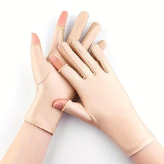 Sunproof Gloves Two-finger Short Gloves for Women