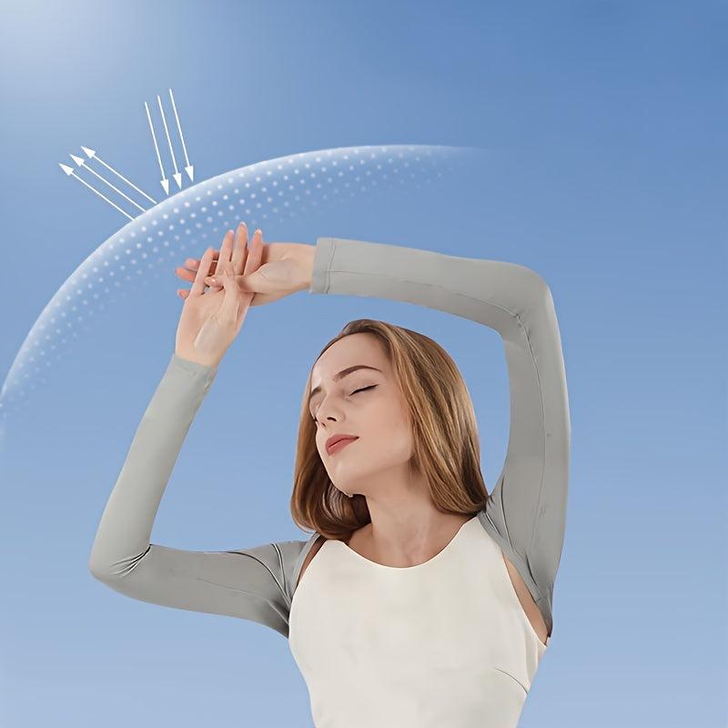 PC Sports Sleeve Solid Ice Sleeves Sunscreen Golf Shoulders Shawl Sleeves