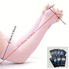 Candy UV Protection Gloves Sunproof Sleeves for Men & Women