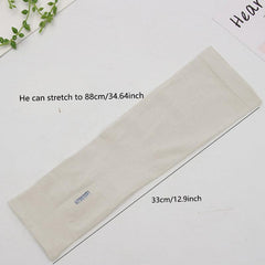 Long Sunscreen Ice Sleeves UV Protection Arm Guard Outdoor Sports Sleeves