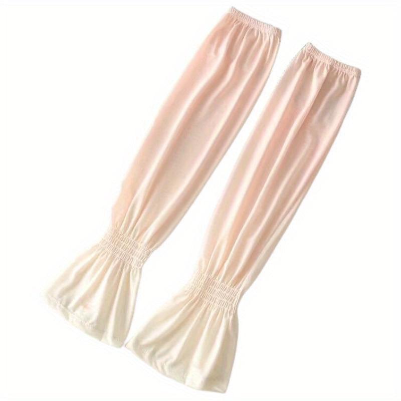Gradient Sleeves Loose Sunscreen Ice Gloves for Women