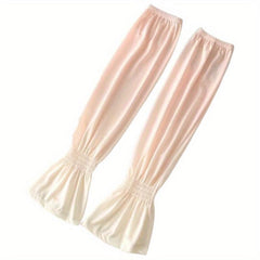 Gradient Sleeves Loose Sunscreen Ice Gloves for Women