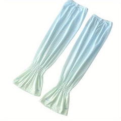 Gradient Sleeves Loose Sunscreen Ice Gloves for Women