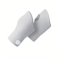 Solid Fingerless Gloves Non Slip Breathable Sunscreen Ice Gloves Outdoor