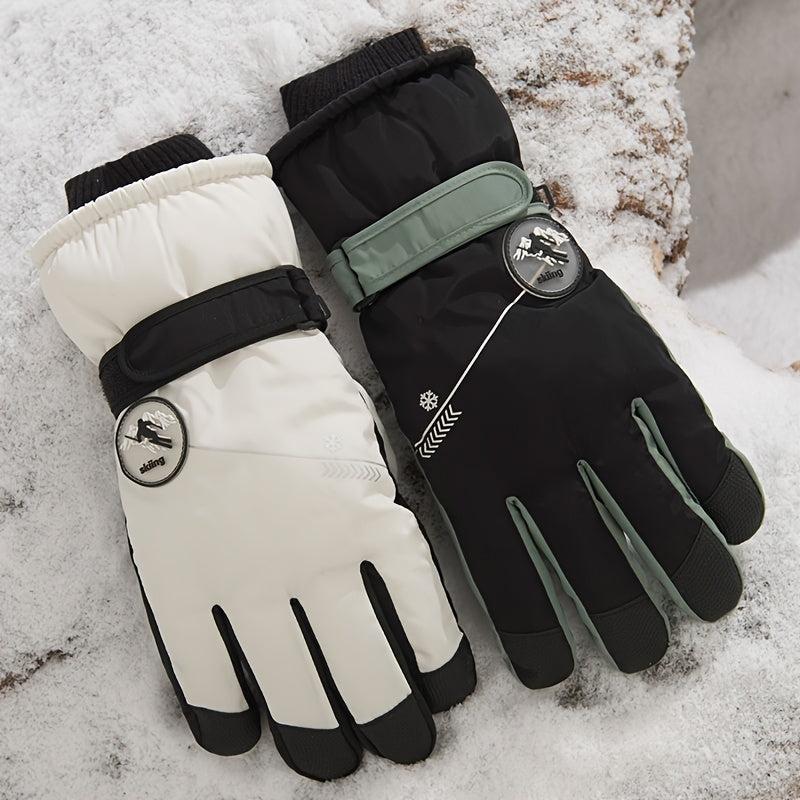 Ski Gloves Touch Screen Winter Cycling Anti-Cold Warm Gloves