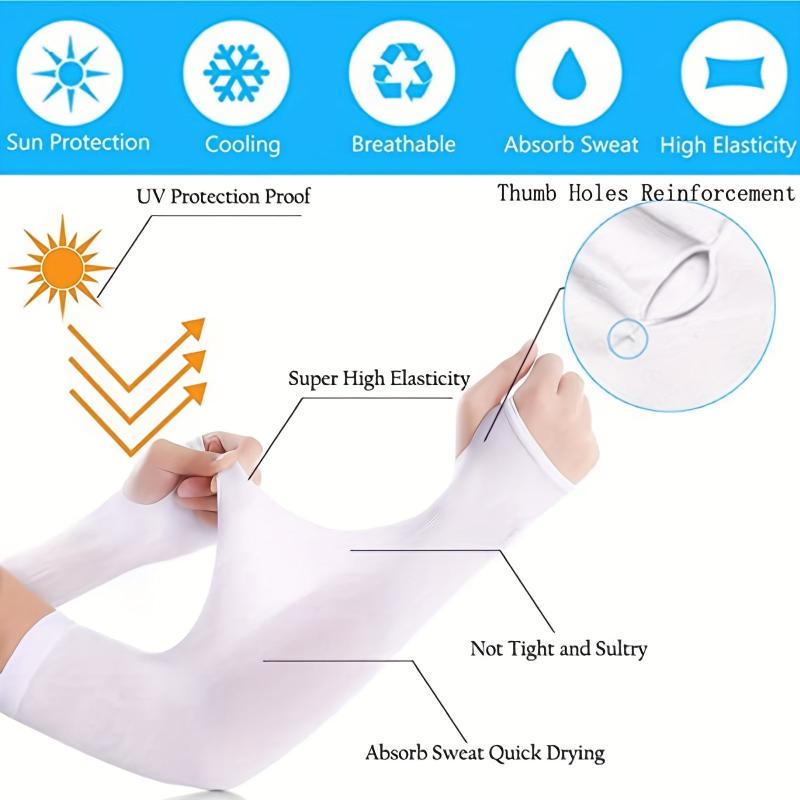 Women's Gradient Sunproof Gloves UV Protection Sleeves