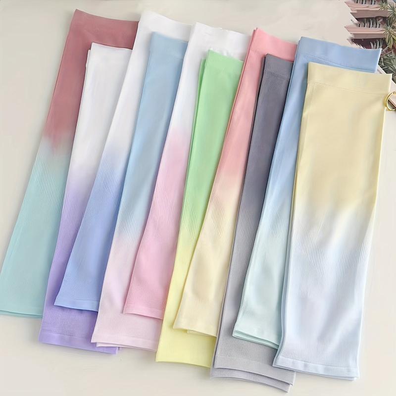 Women's Gradient Sunproof Gloves UV Protection Sleeves