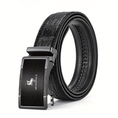 Men's Automatic Buckle Business Belt for Holiday Birthday