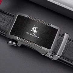 Men's Automatic Buckle Business Belt for Holiday Birthday