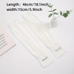 Women's UV Protection Ice Sleeve Gloves Breathable Sunproof Long Sleeves