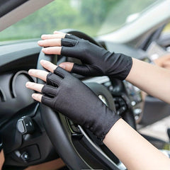 Fingerless Gloves Women Men Touch Screen Cycling Driving Sports Gloves