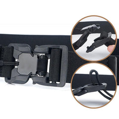 Men's Tactical Belt Quick Release Magnetic Buckle