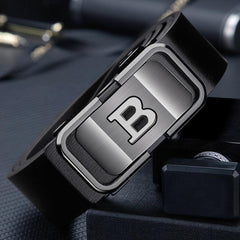 Casual Men's Belt w/ Automatic Buckle