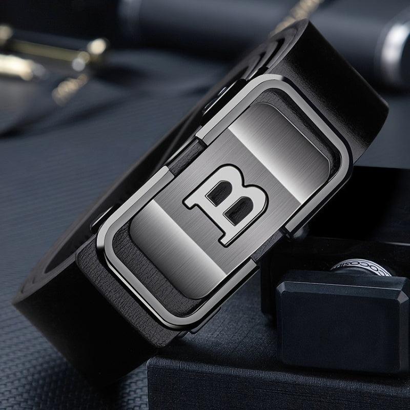 Casual Men's Belt w/ Automatic Buckle