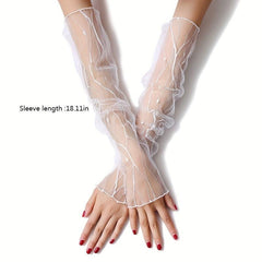 Lace Sleeve Women UV Protection Sunscreen Socks