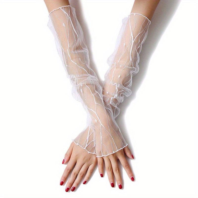 Lace Sleeve Women UV Protection Sunscreen Socks