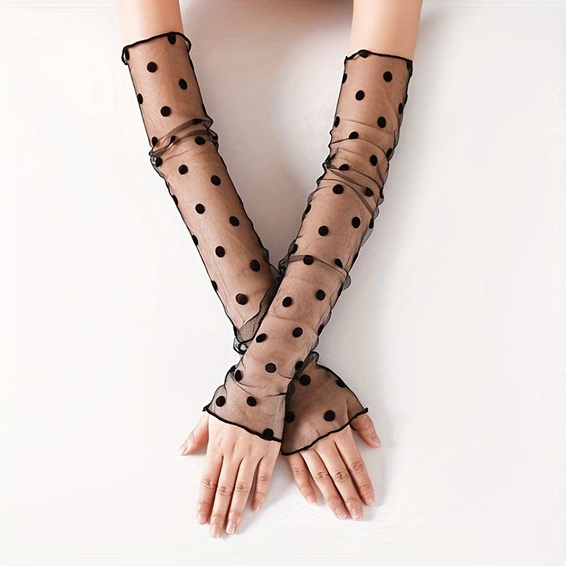 Lace Sleeve Women UV Protection Sunscreen Socks