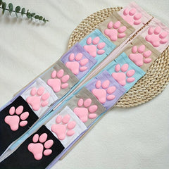 Viscose Cat Paw Sleeves Sunproof Slipproof Gloves