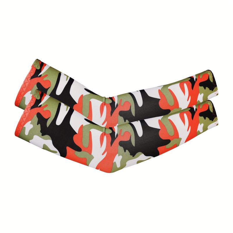Camouflage Sunproof Ice Sleeves Outdoor Driving UV Protection Sports Gloves