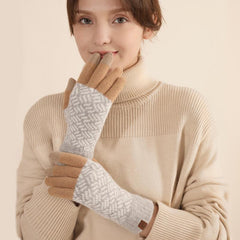 Warm Knitted Gloves for Men and Women Touch Screen Finger Driving
