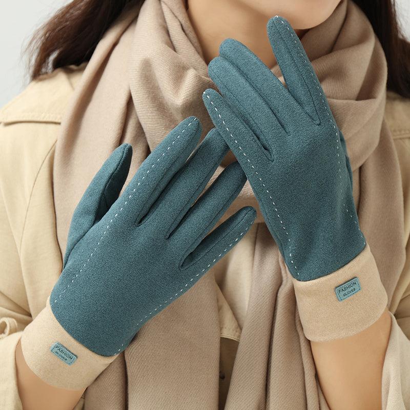 Winter Fleece Warm Velvet Gloves