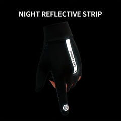 Unisex Ice Silk Gloves Quick drying Breathable Non slip Short Gloves