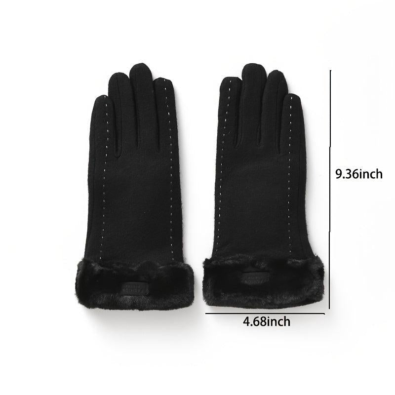 Stylish Windproof Winter Gloves for Women