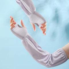 Ice Silk Sun Proof Sleeve Gloves Anti UV Guard