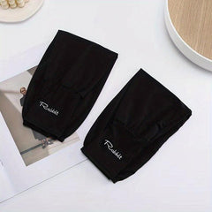 Rabbit Embroidery Ice Gloves Sunproof Sleeves For Women