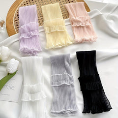 Lace Loose Sleeves Sunproof Gloves for Women
