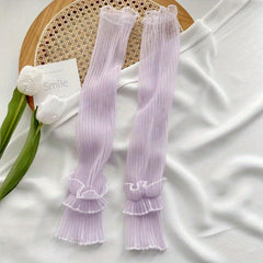 Lace Loose Sleeves Sunproof Gloves for Women