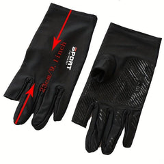 Thin Two Finger Gloves Elastic UV Protection Outdoor Cycling Driving